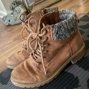MADDEN GIRL COMBAT BOOTS